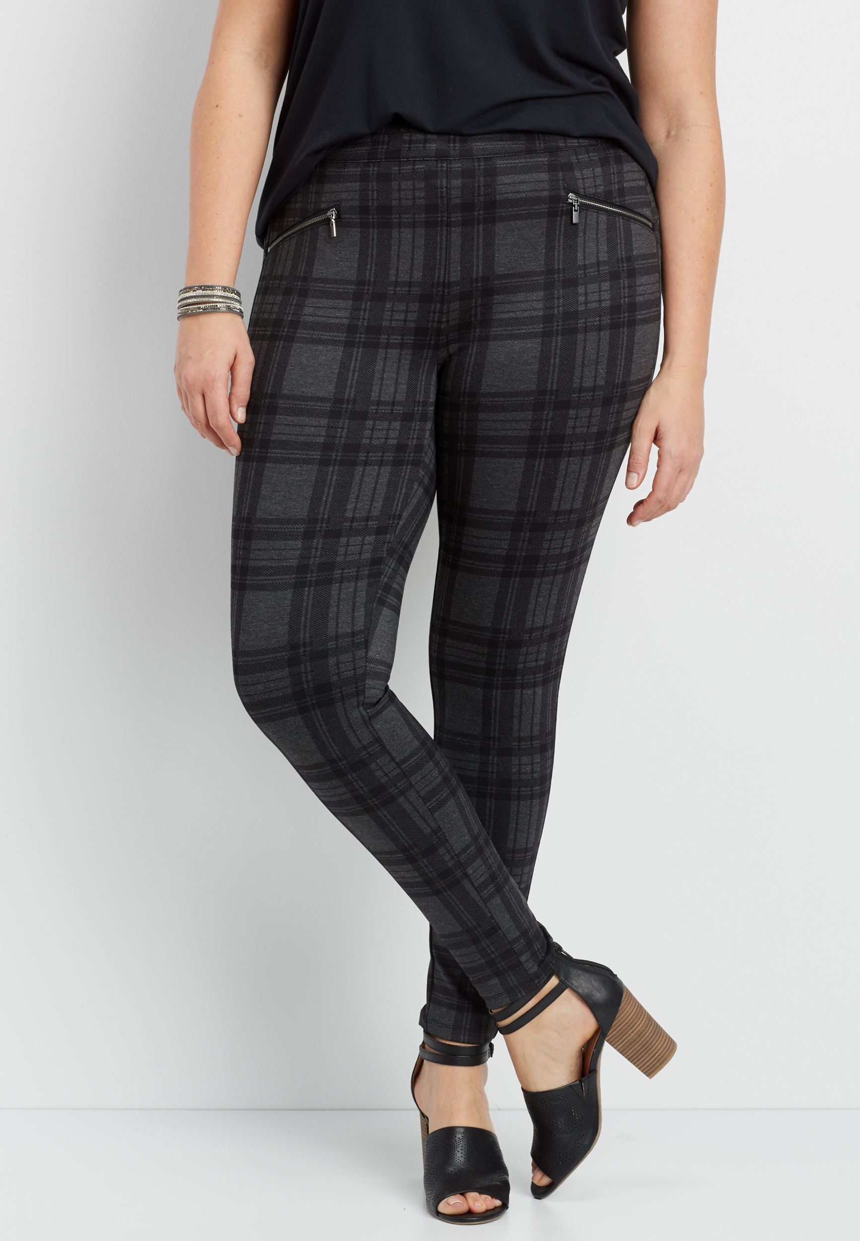 maurices plaid pants