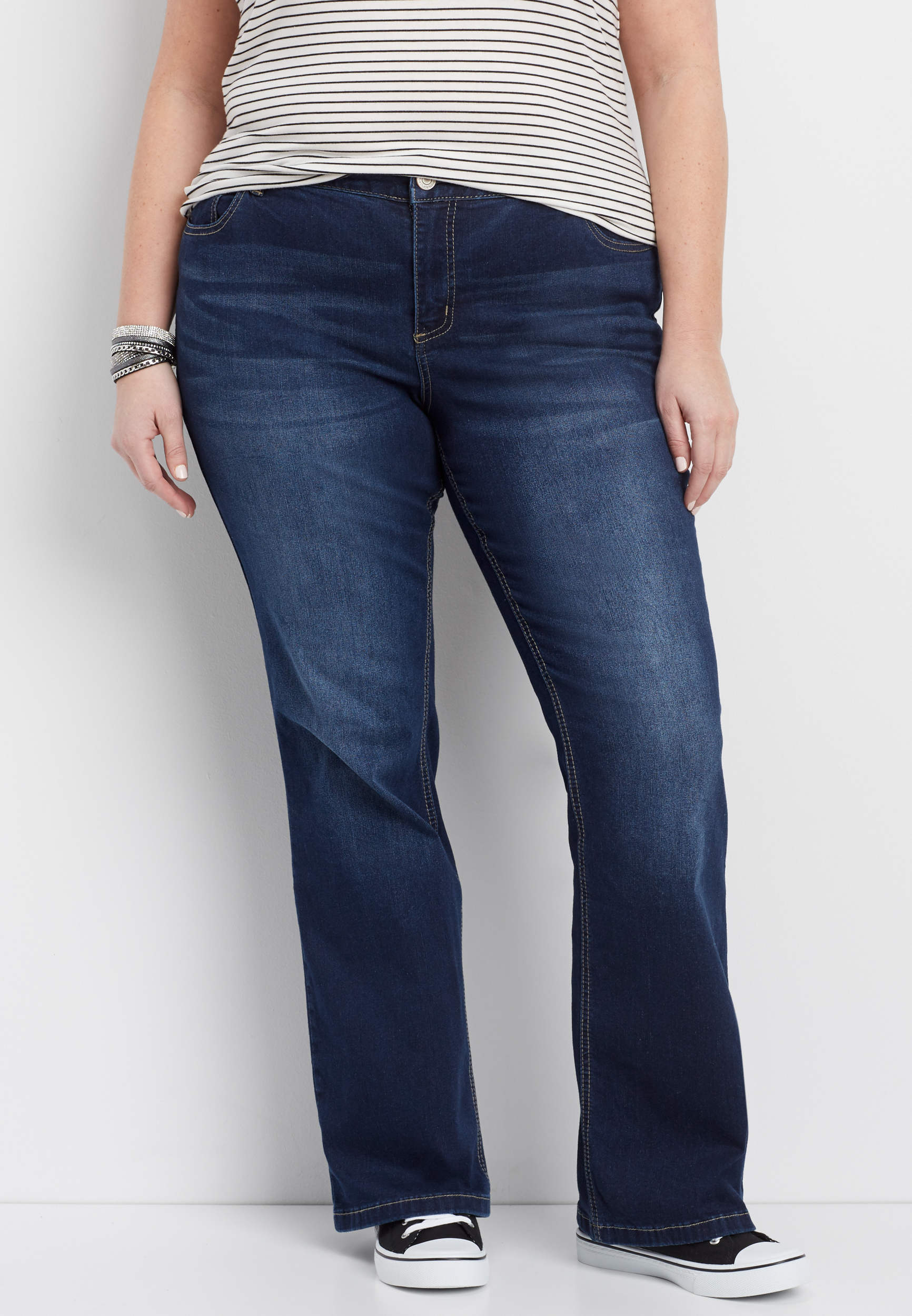 plus size jeans bootcut