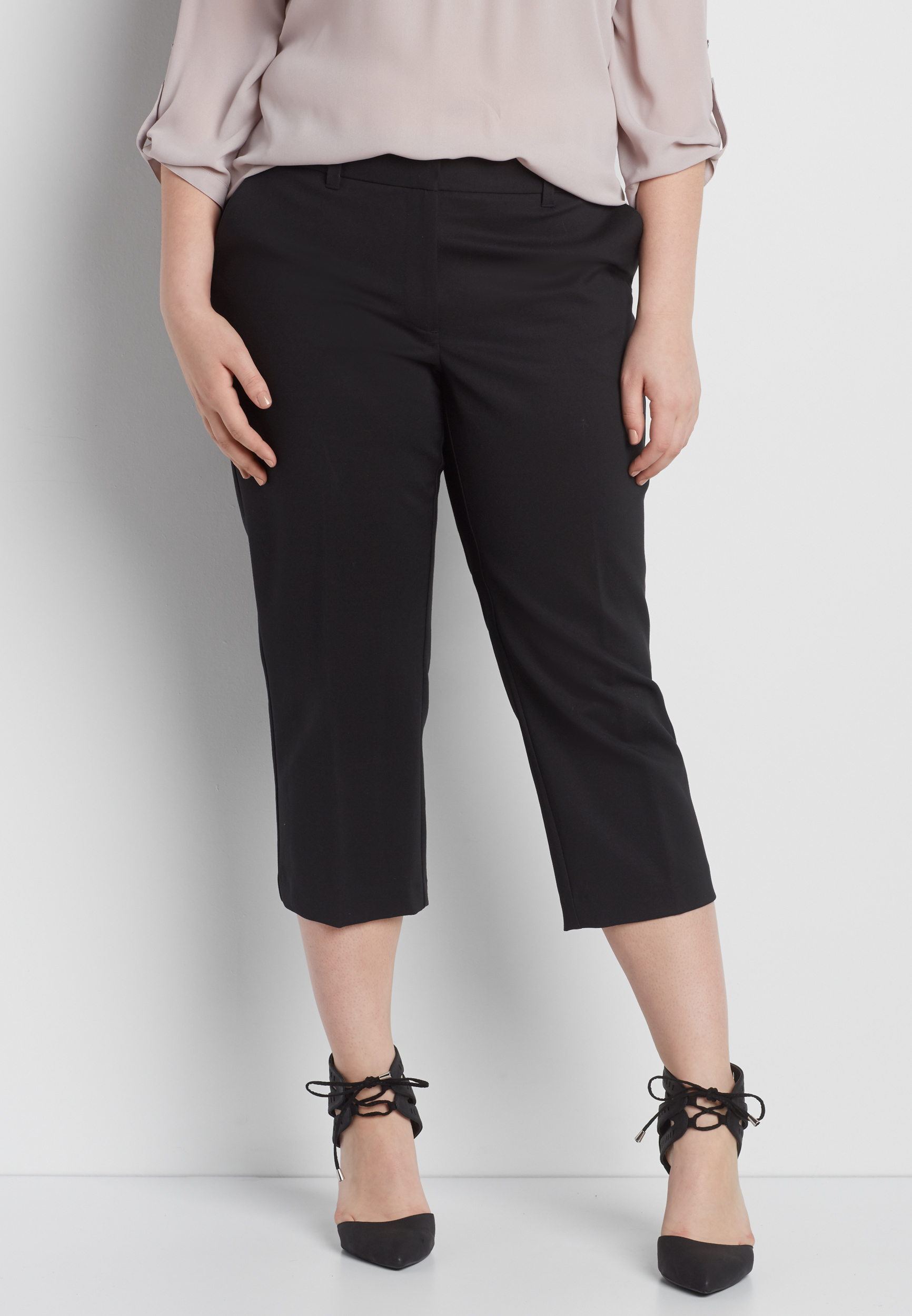 macys capris plus size
