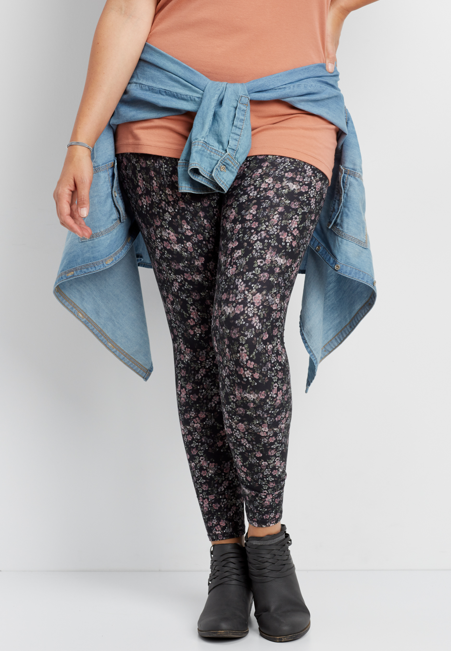 plus leggings with pockets